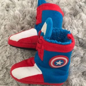 Captain America slippers from Disney store